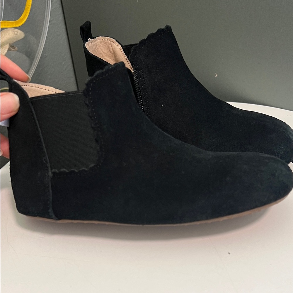 Black Suede Ankle Boots